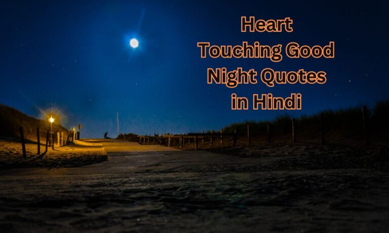 Heart Touching Good Night Quotes in Hindi